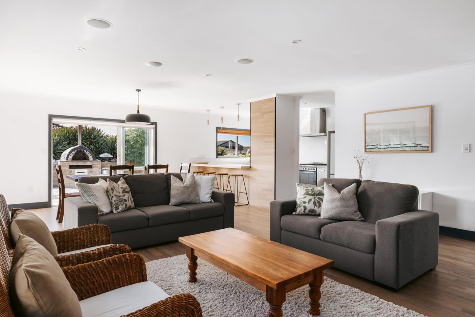 Villa Seaside Beach Retreat - Outdoor Living Mount Maunganui Exterior foto